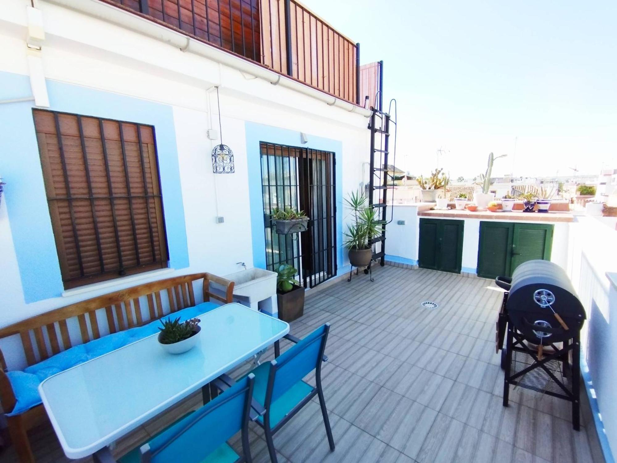 Ferienwohnung Casa Gavidia - Duplex With Panoramic View Sevilla Exterior foto