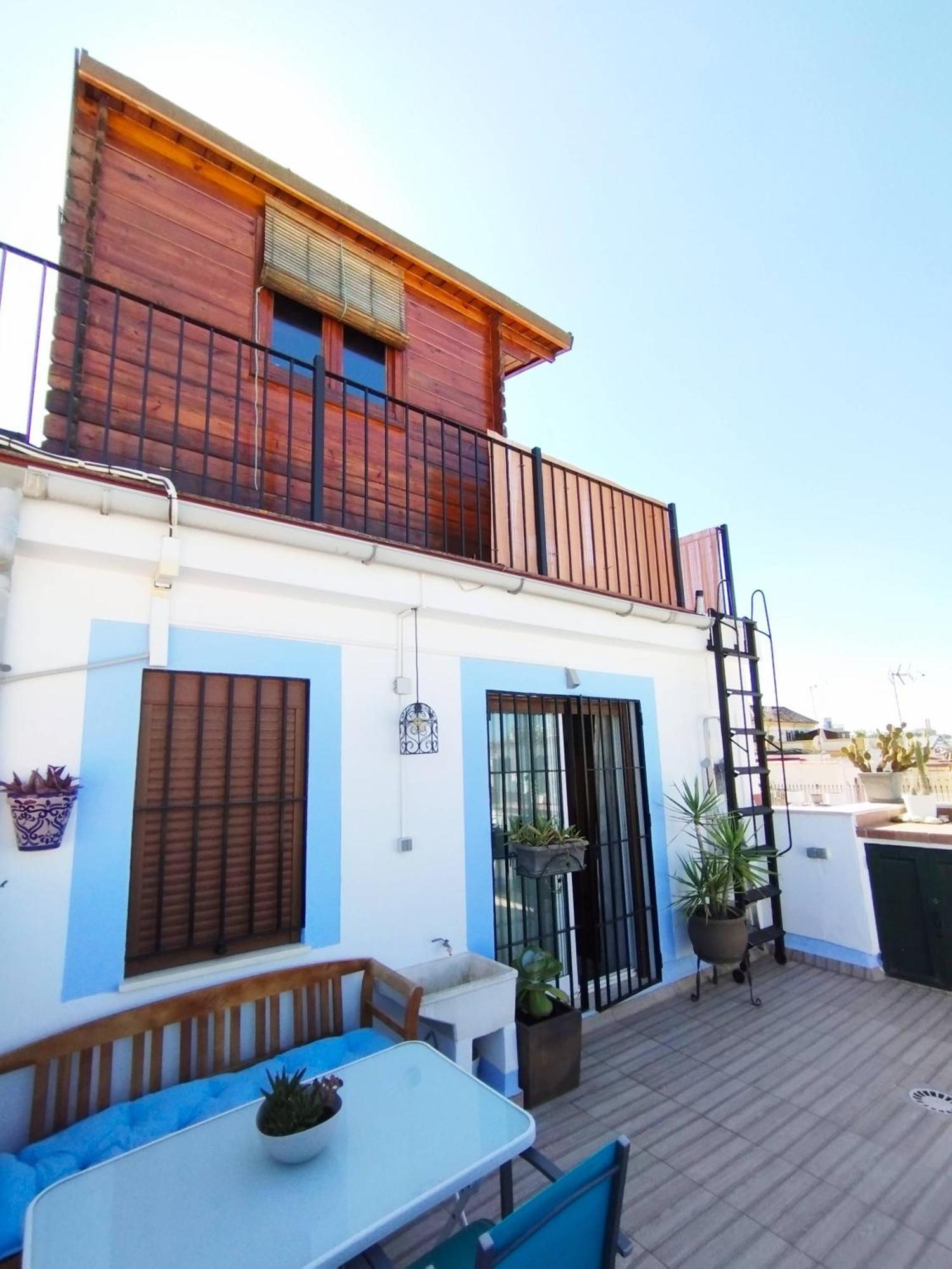 Ferienwohnung Casa Gavidia - Duplex With Panoramic View Sevilla Exterior foto